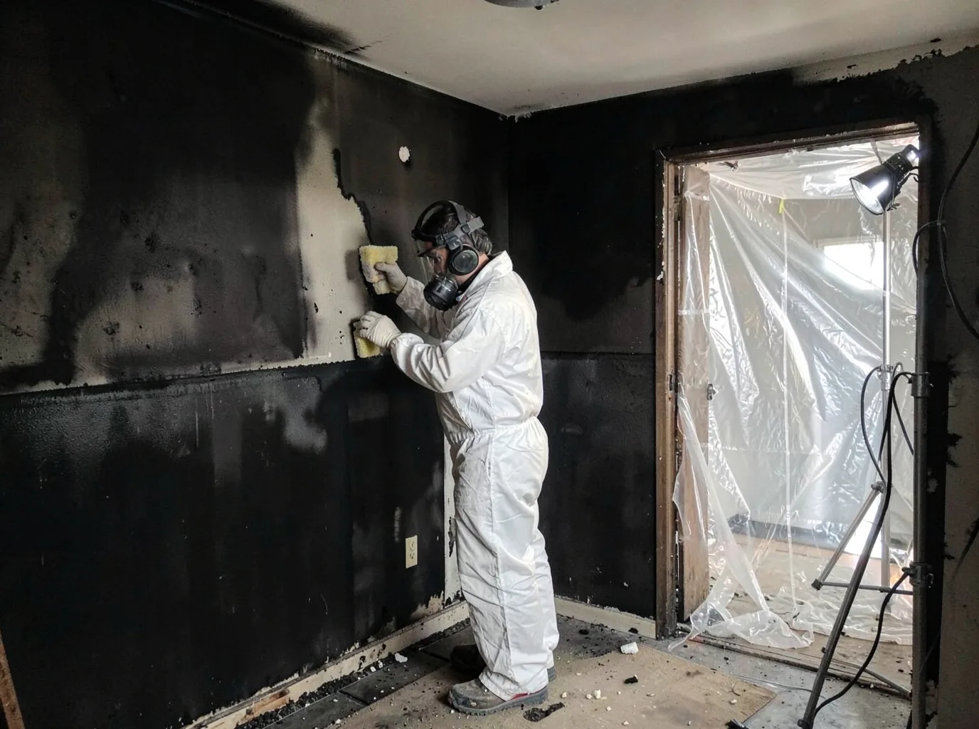 Fire Damage Restoration company in Lahmansville, WV